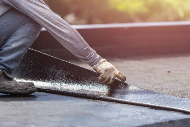 Professional Foundation Crack Repair technician working in Morrisonville, NY